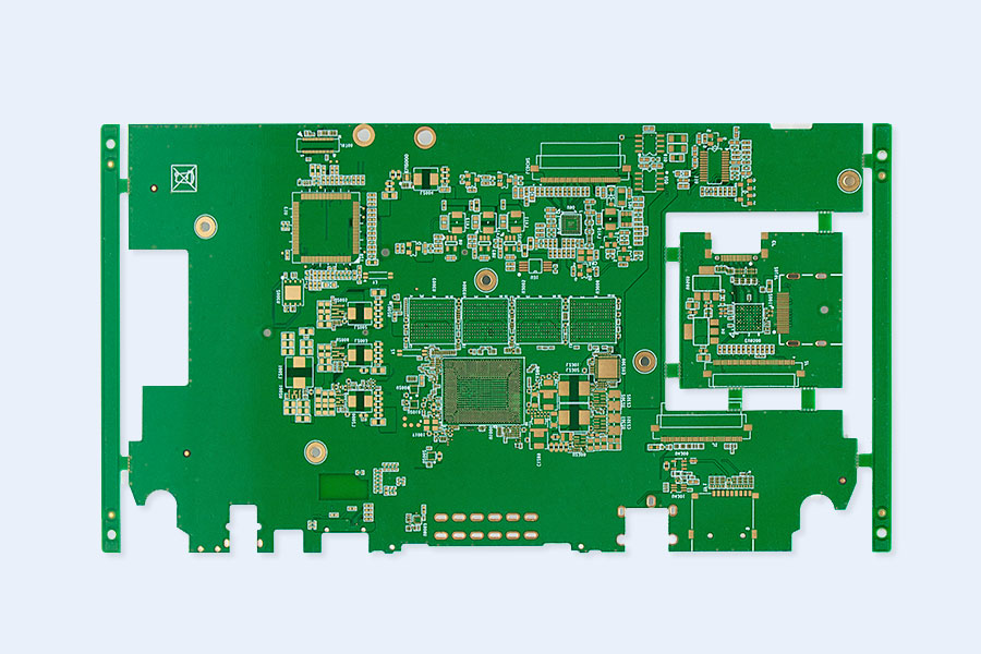 FR4-1.2MM-2L-Irregular PCB circuit board, irregular shape circuit board
