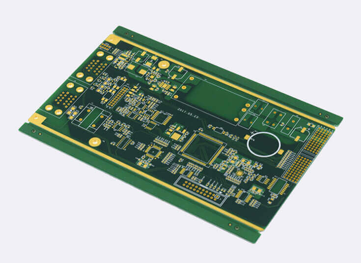 FR4-2L-Industrial computer circuit board, industrial control all-in-one computer PCB