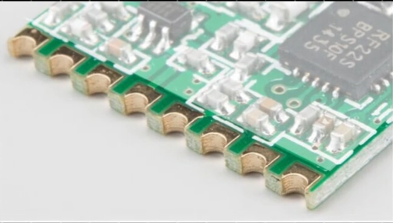 What is the PCB half-hole process? / What does the PCB half-hole process mean?
